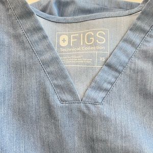 Jean color Figs Top XS